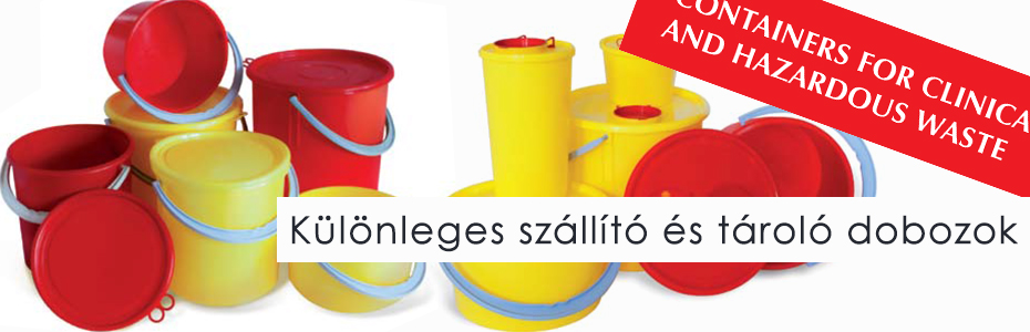 Különleges szállító és tároló dobozok