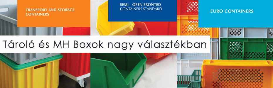 Tároló és MH Boxok nagy választékban